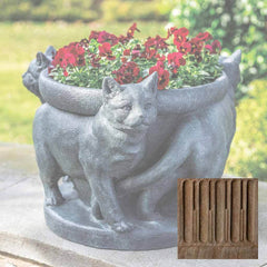 Campania 3 Cats Planter