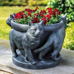 Campania 3 Cats Planter