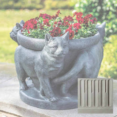 Campania 3 Cats Planter