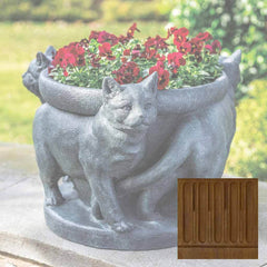 Campania 3 Cats Planter