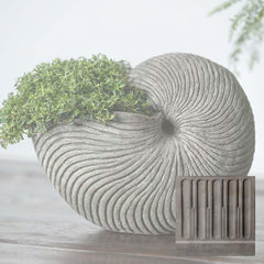 Campania Ammonite Planters