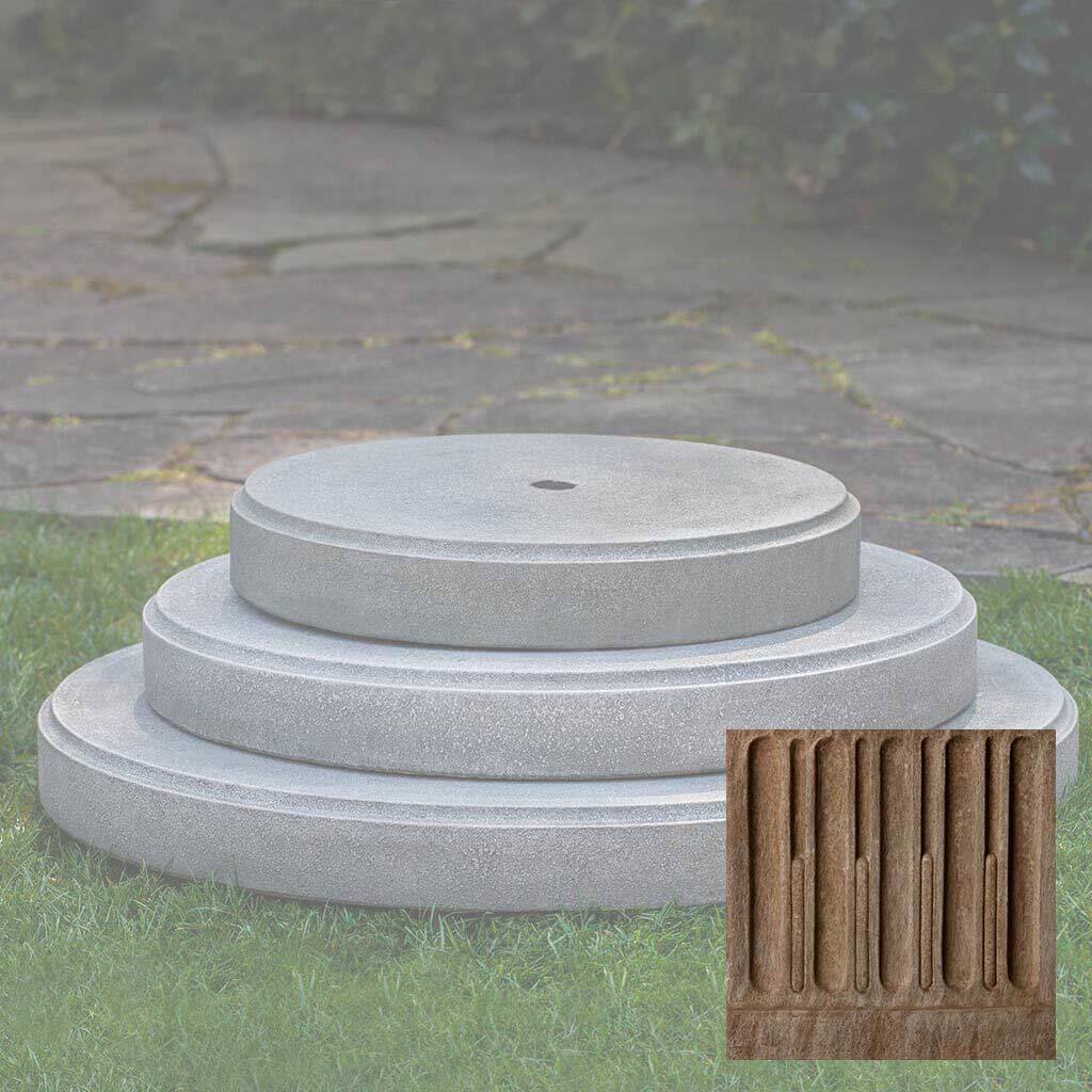 Campania Round Plinth