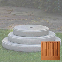 Campania Round Plinth