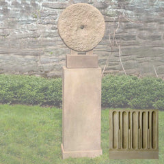 Campania Rectangular Tall Pedestal