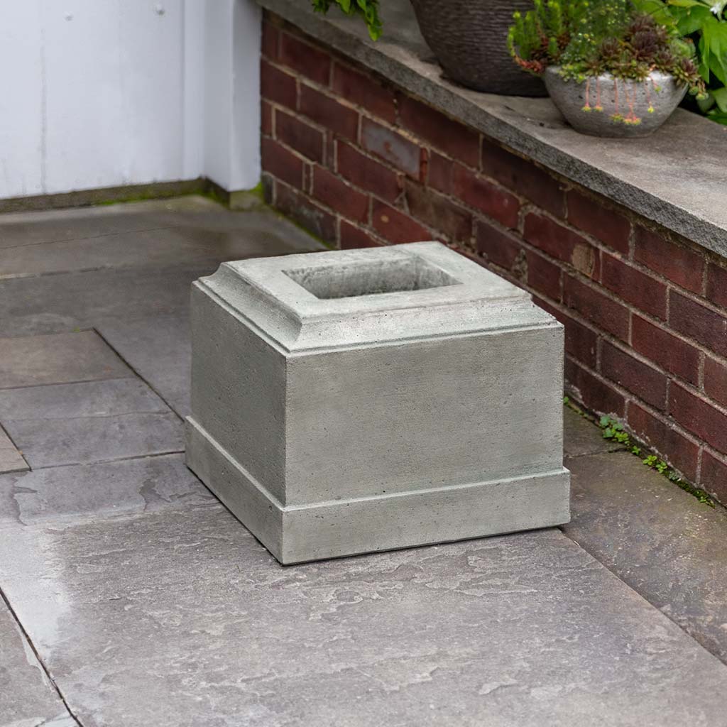 Campania Textured 12 Inch Pedestal