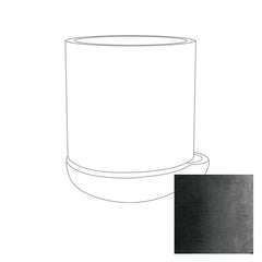 The Simple Pot, 1 Pint Planter - Charcoal