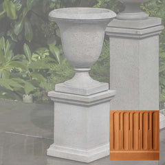 Linwood Urn w/ Low Wolcott Ped