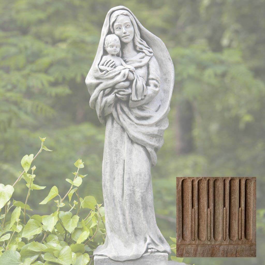 Campania Standing Madonna and Child