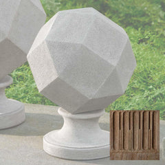 Campania Polyhedron Finial, Large