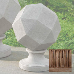 Campania Polyhedron Finial, Large