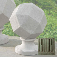 Campania Polyhedron Finial, Large
