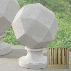 Campania Polyhedron Finial, Large