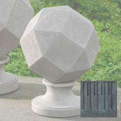 Campania Polyhedron Finial, Large