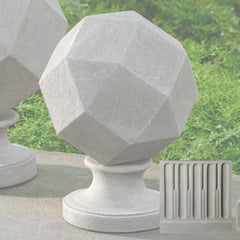 Campania Polyhedron Finial, Large