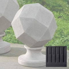 Campania Polyhedron Finial, Large