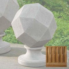 Campania Polyhedron Finial, Large