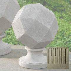 Campania Polyhedron Finial, Large