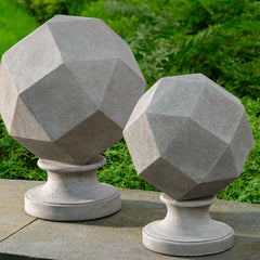 Campania Polyhedron Finial, Large