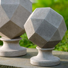 Campania Polyhedron Finial, Large