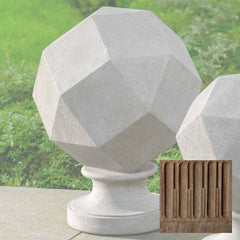 Campania Polyhedron Finial, Large