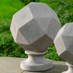 Campania Polyhedron Finial, Large