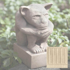 Campania Sitting Gargoyle