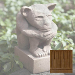 Campania Sitting Gargoyle