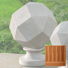 Campania Polyhedron Finial, Large