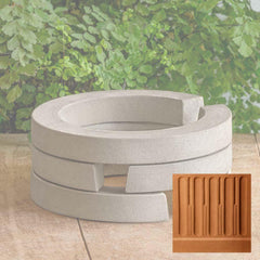 Campania Guard Riser, Round Set of 3