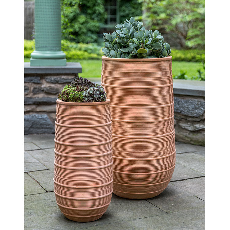 Photo of Campania Madera Tall Planter Set of 2 - Exclusively Campania
