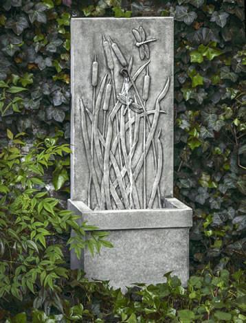 Photo of Campania Dragonfly Wall Fountain - Exclusively Campania