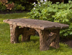 Photo of Campania Faux Bois Bench - Exclusively Campania