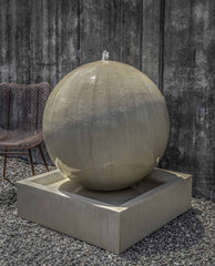 Photo of Campania Large Sphere Fountain - Exclusively Campania