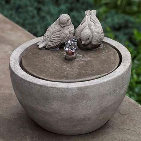 Photo of Campania M-Series Bird Fountain - Exclusively Campania