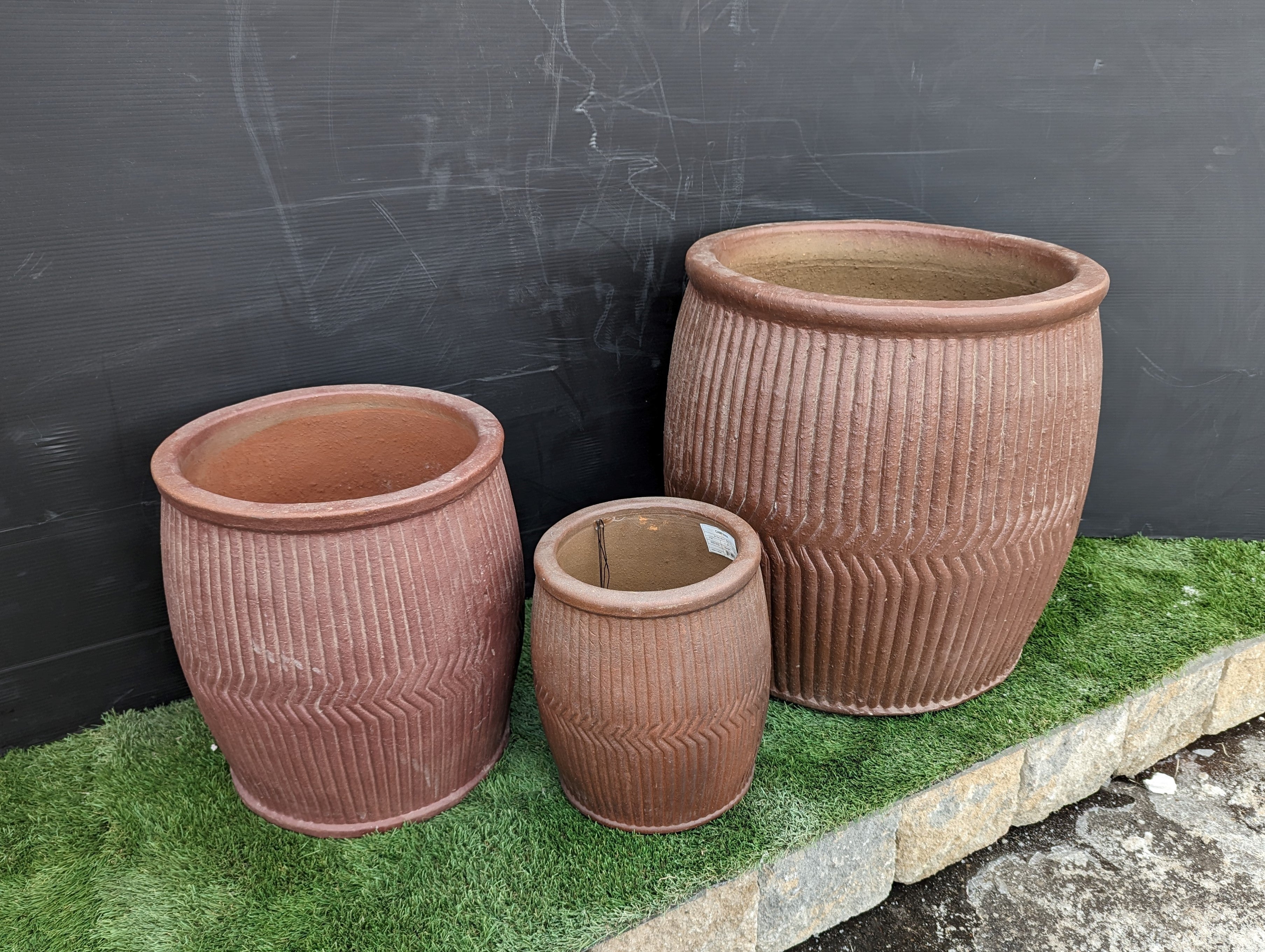 Photo of Campania Rain Barrel - Set of 3 - Clearance - Exclusively Campania