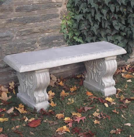 Photo of Campania Traditional Straight Bench - Exclusively Campania