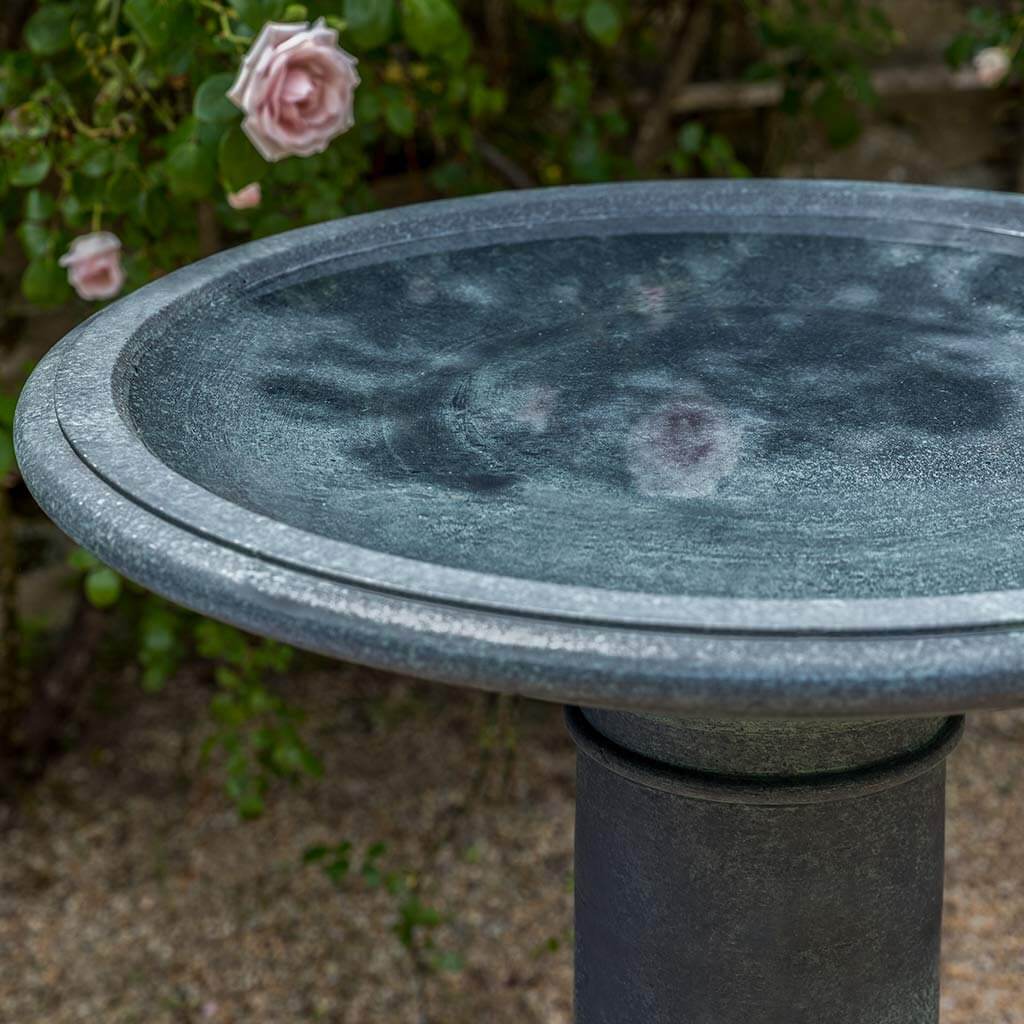 Photo of Campania The Hampton Birdbath - Exclusively Campania