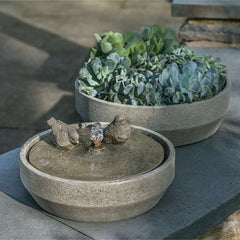 Photo of Campania Beveled Songbird Fountain - Exclusively Campania