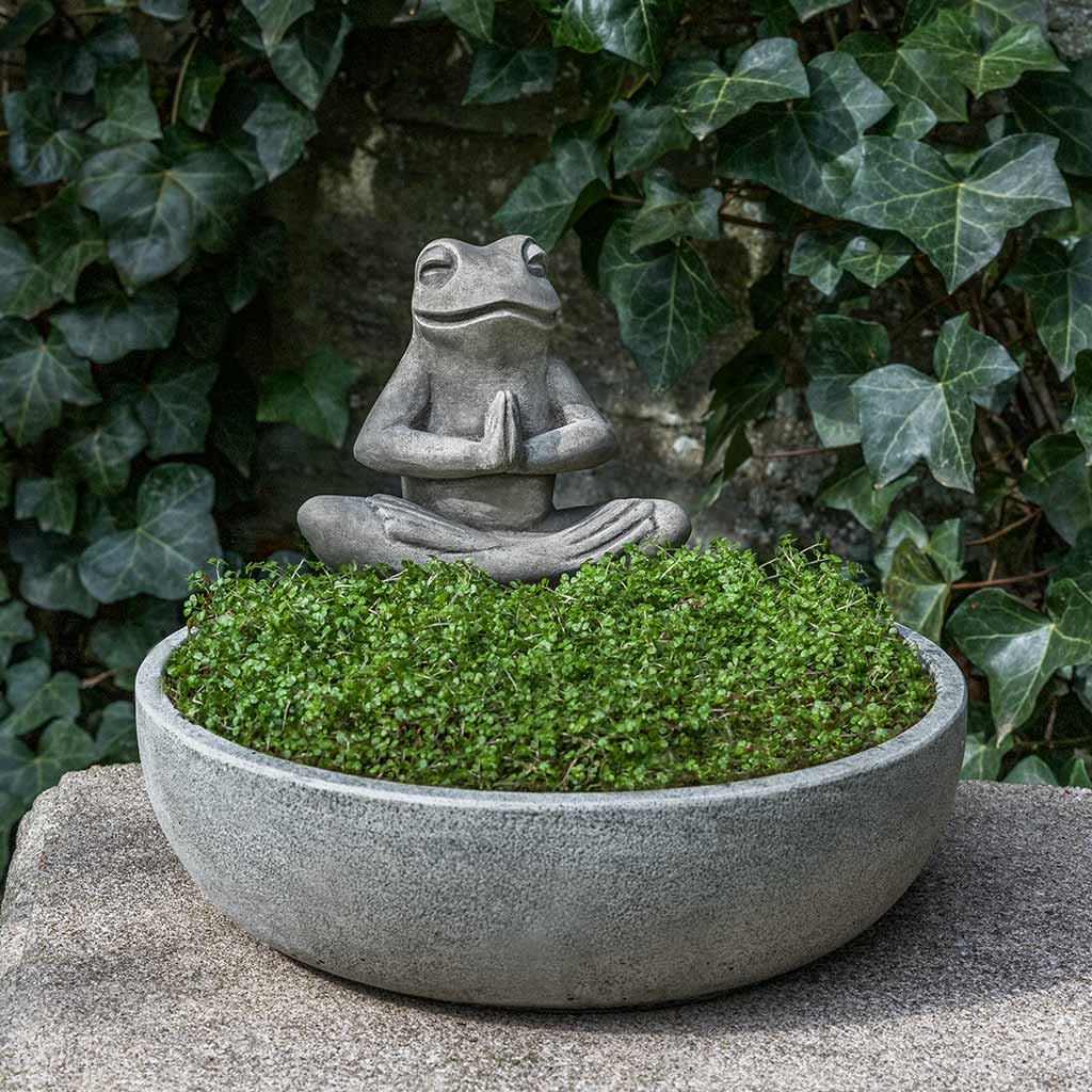 Photo of Campania Meditation Frog Planter - Exclusively Campania